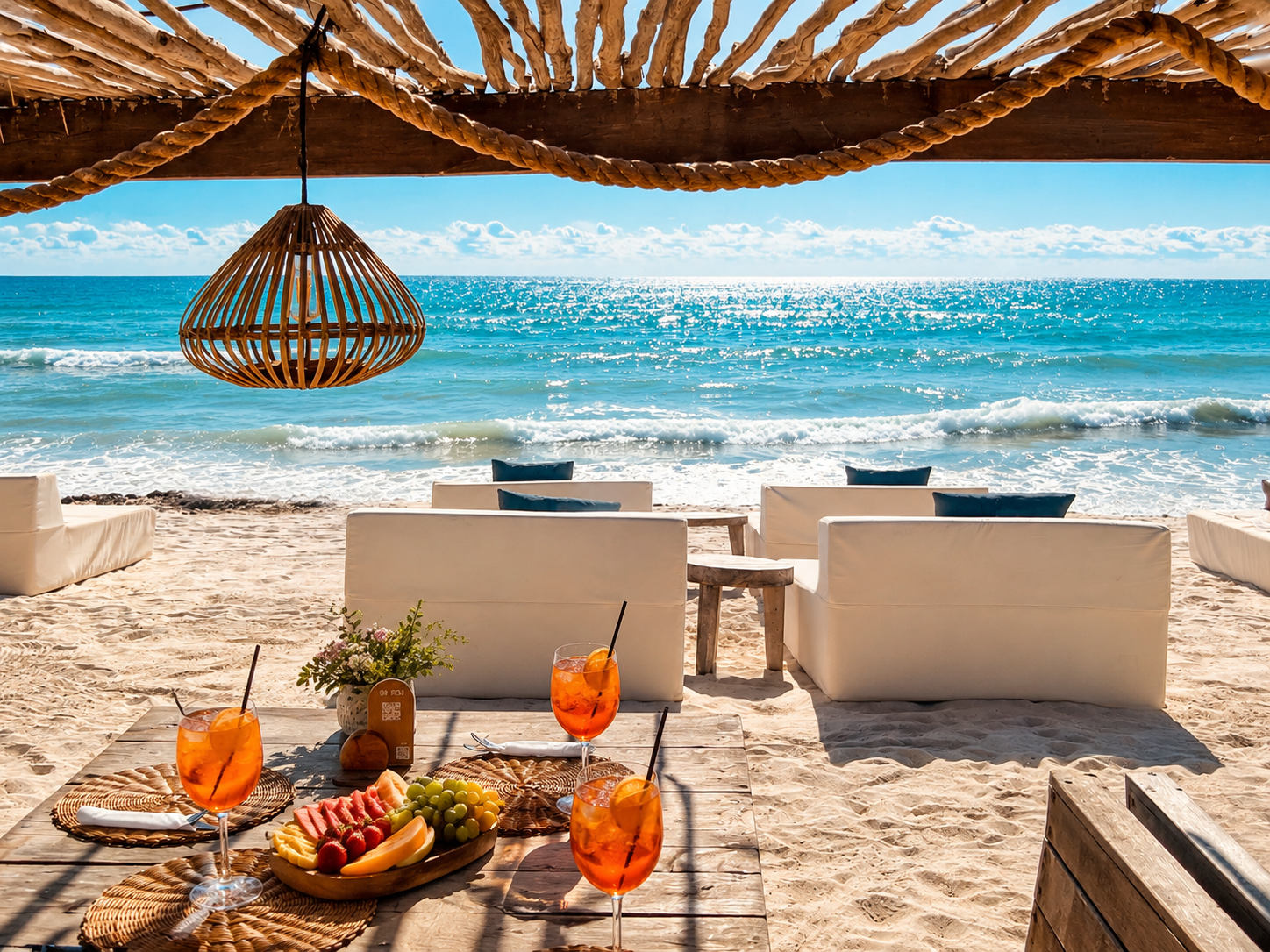 Beach lounge