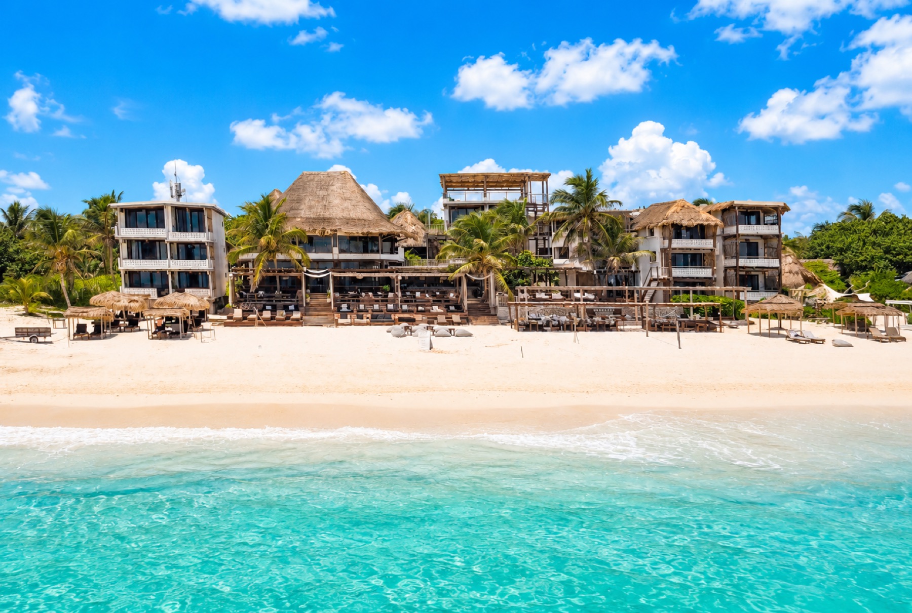 Amansala resort — Tulum beachfront