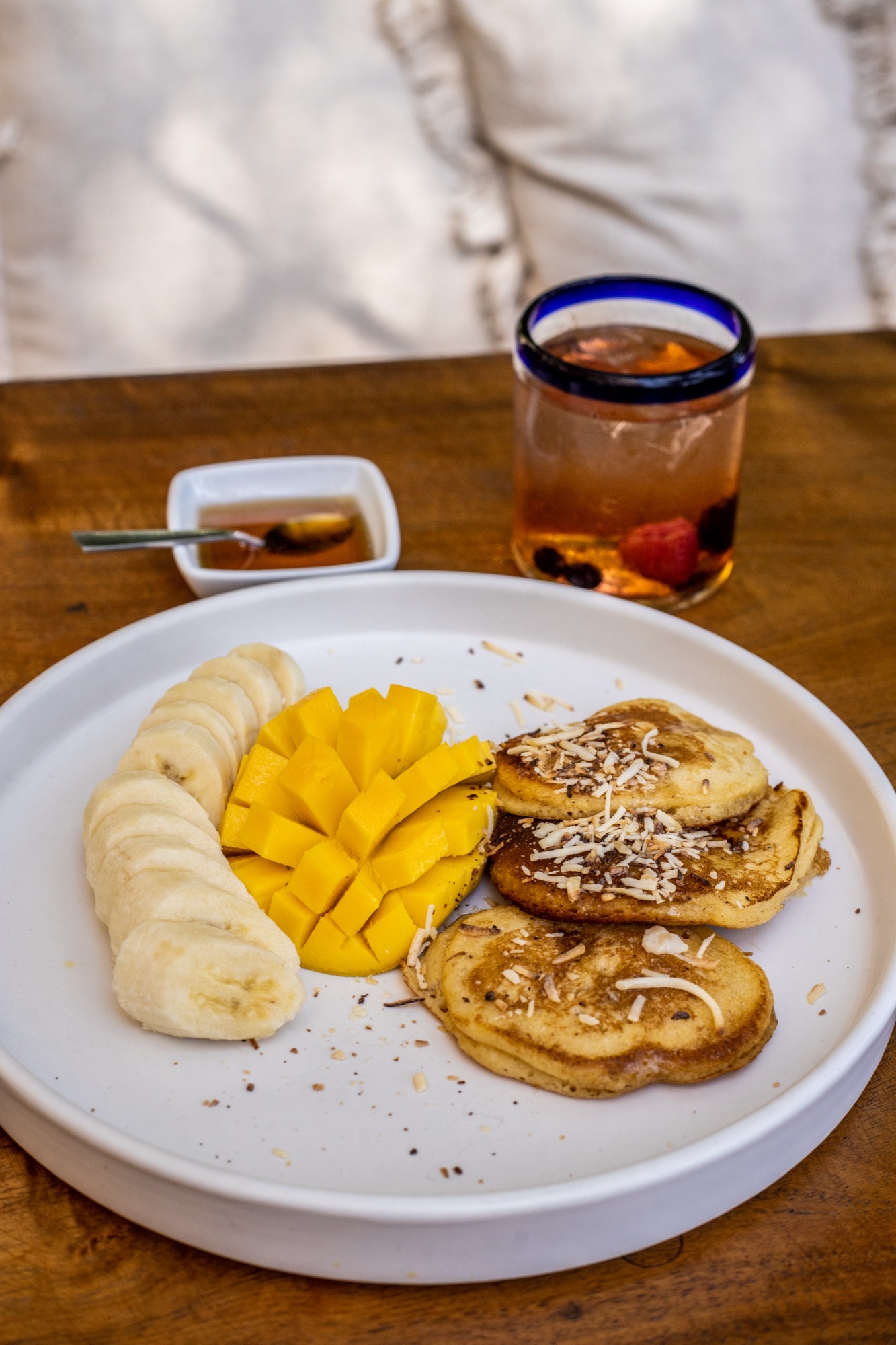 Healthy dish served at Amansala