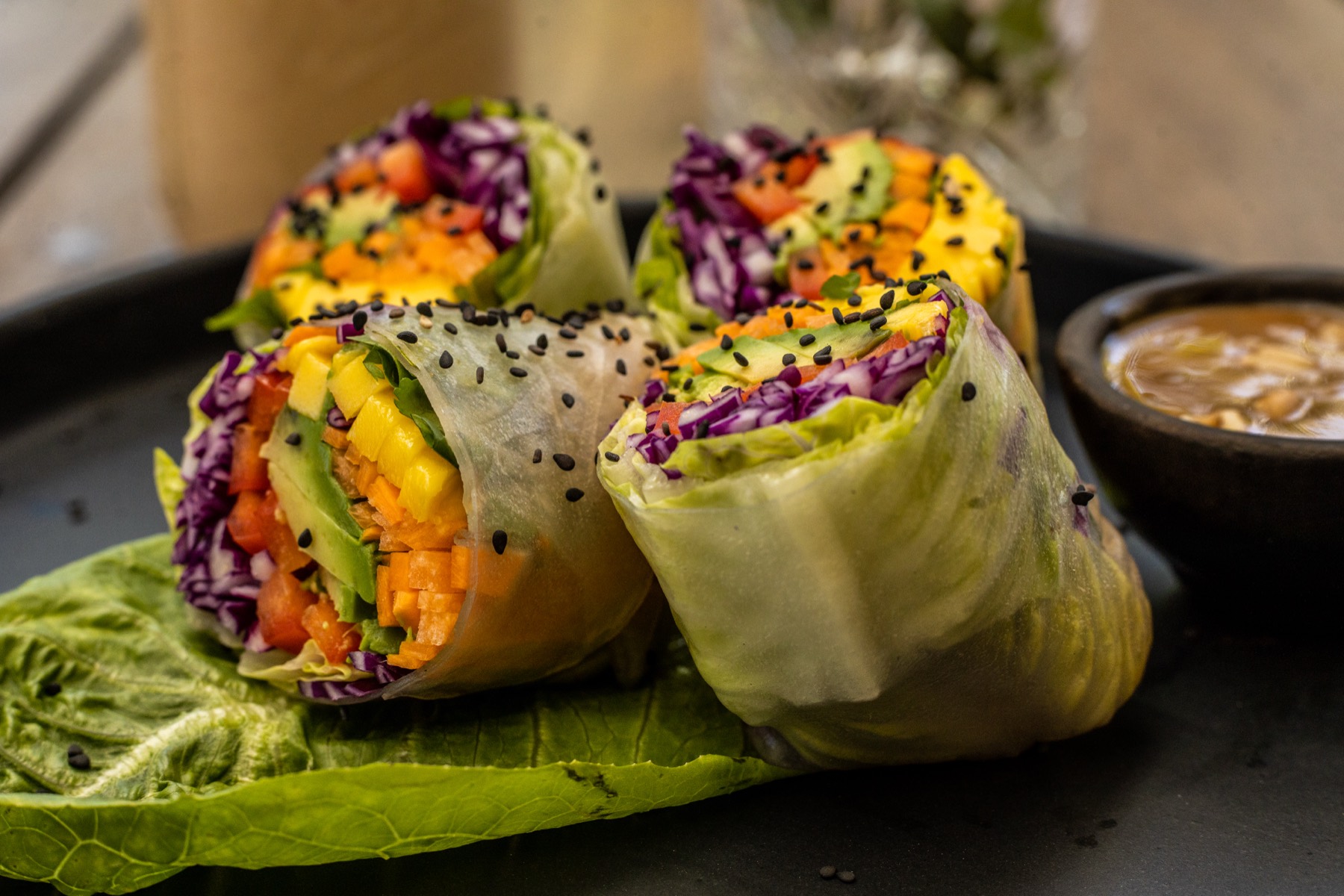 Fresh healthy food at Amansala