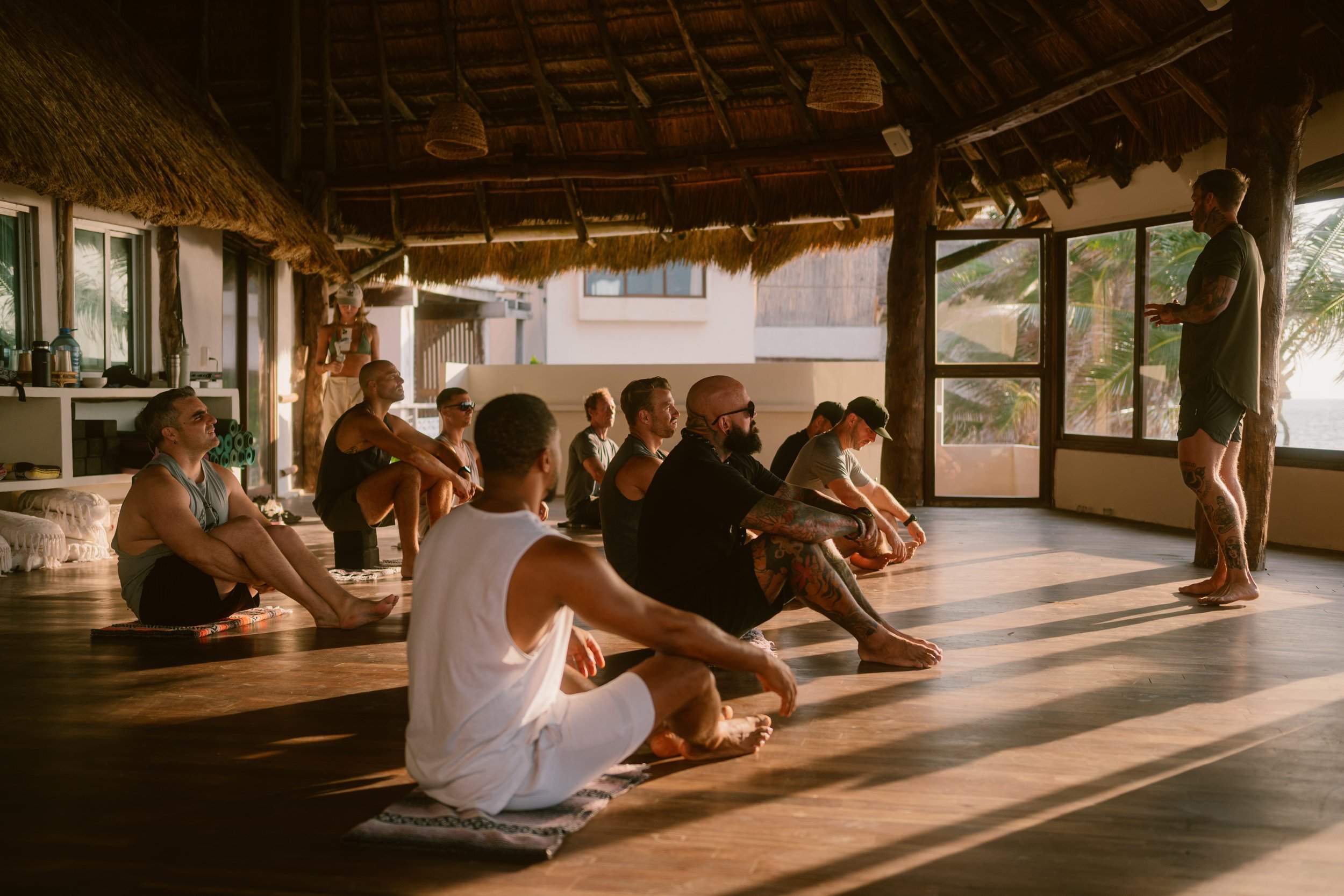 Beachfront wellness setting at Amansala, Tulum, Mexico