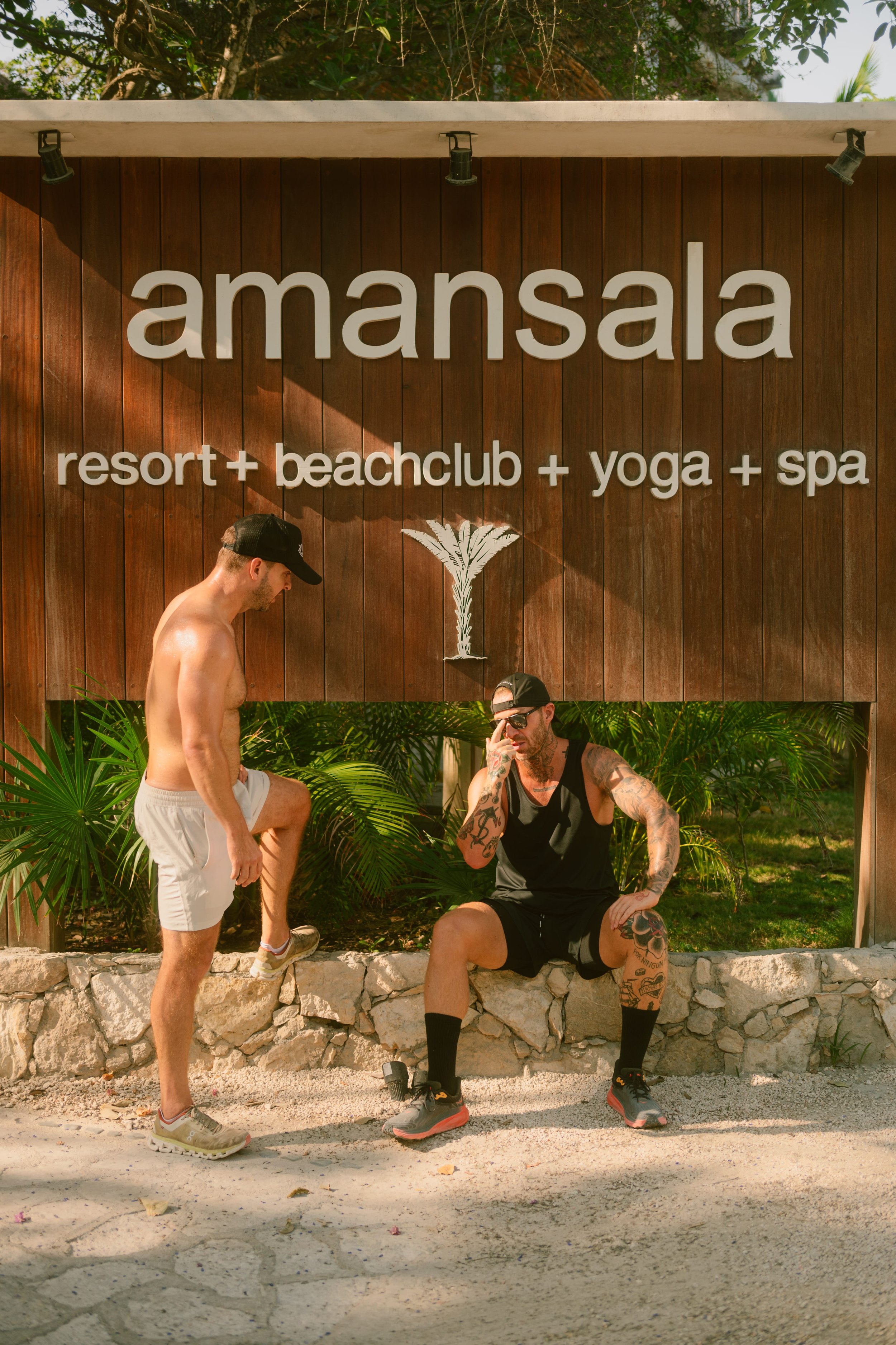 Wellness retreat setting at Amansala Tulum Mexico