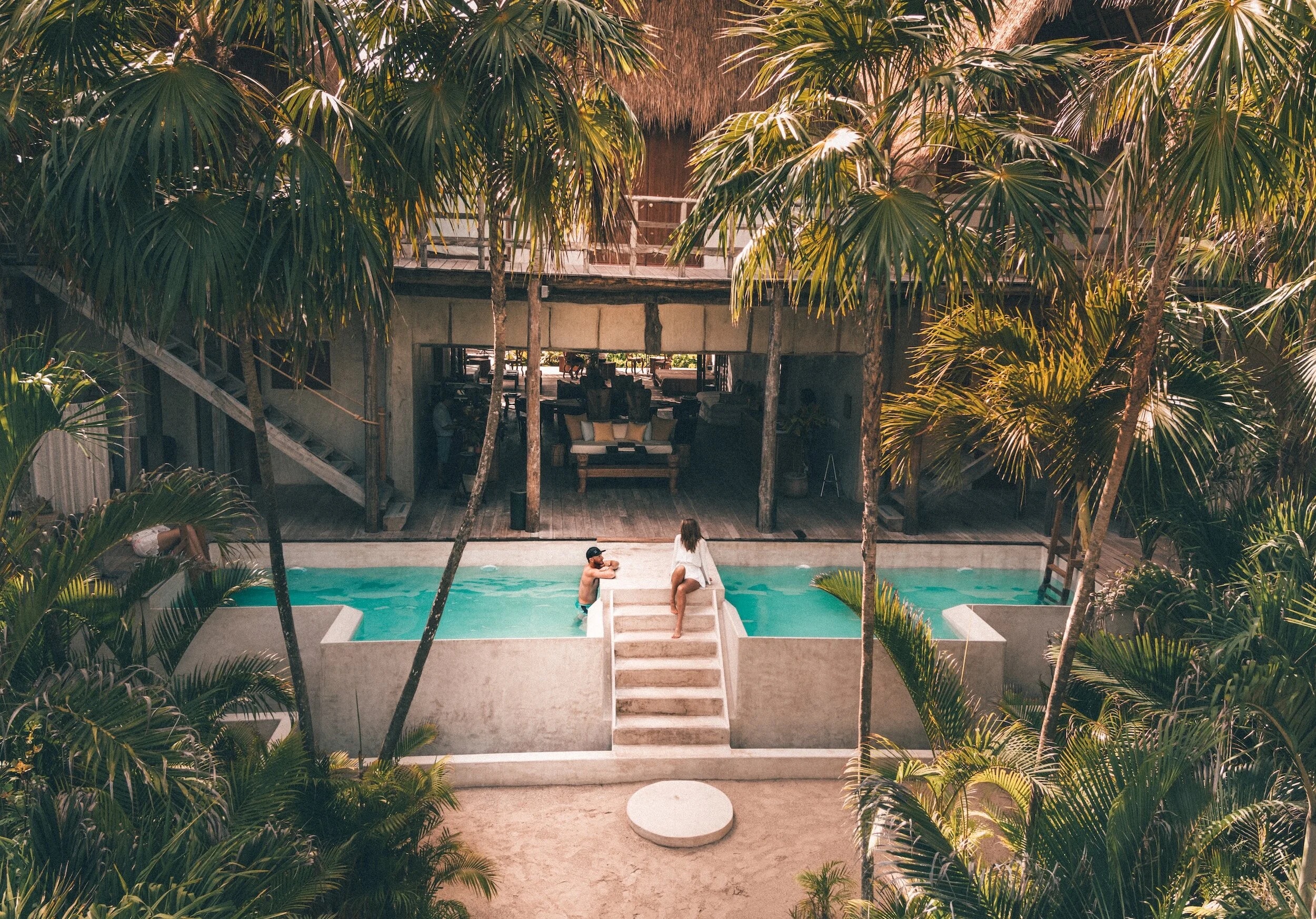 Shopping and local markets in Tulum Mexico during the holidays