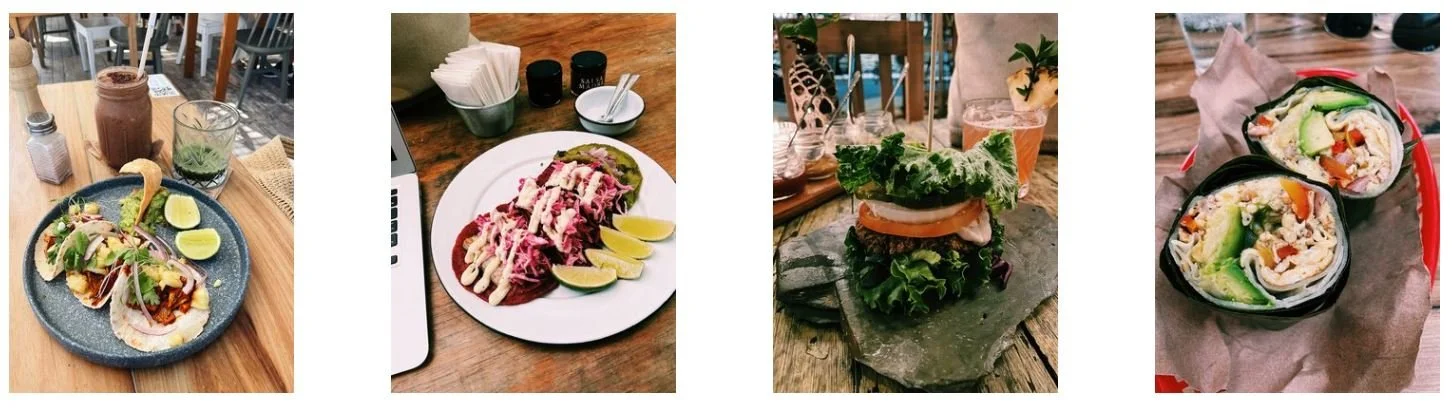 Gluten free foods in Tulum, Mexico