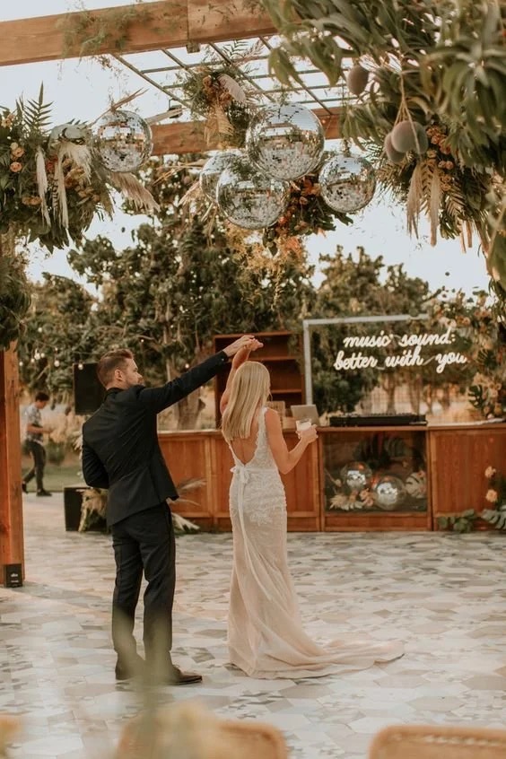 Beachfront destination wedding reception, Tulum style