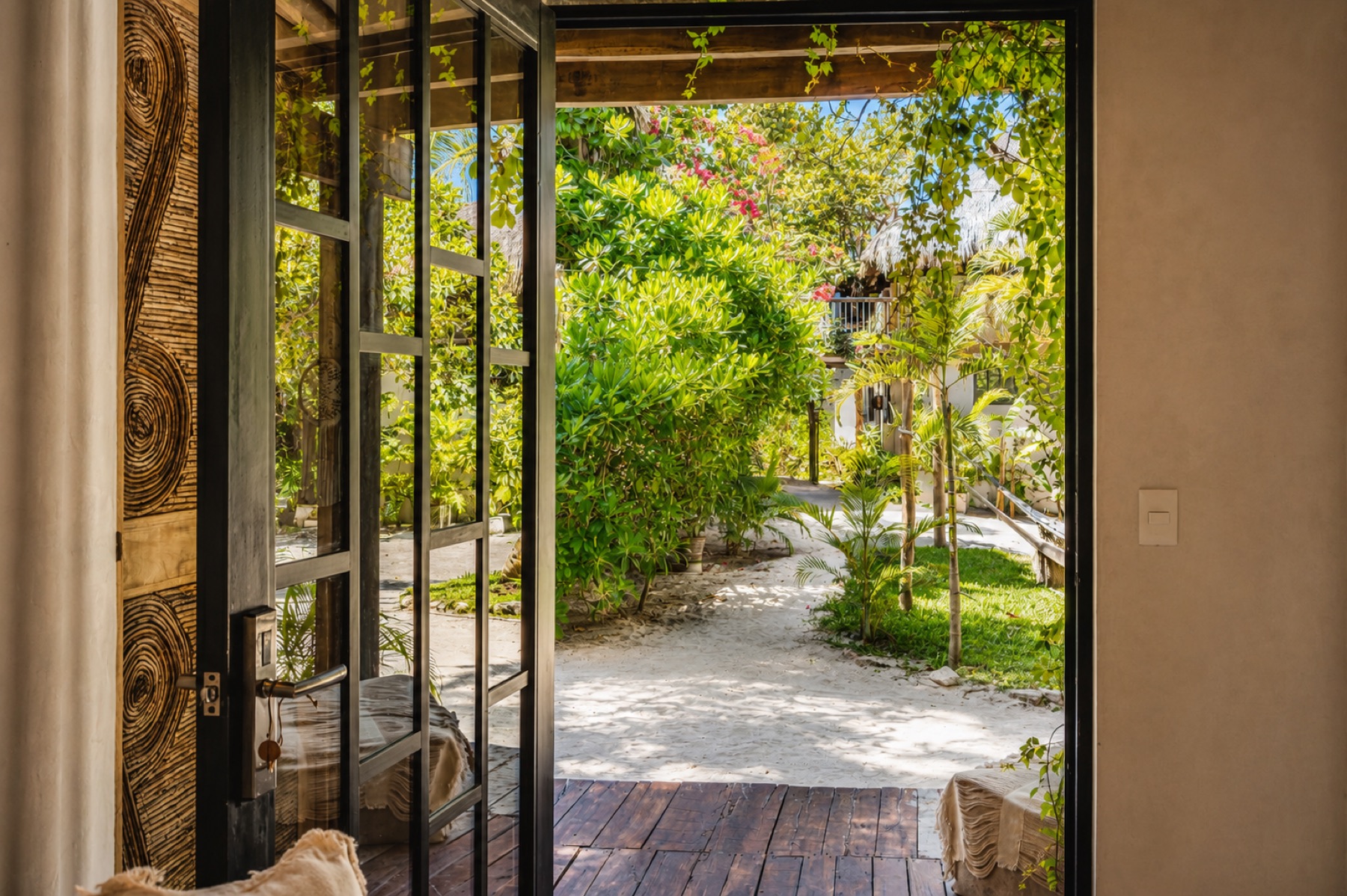 Jungle Casita garden
