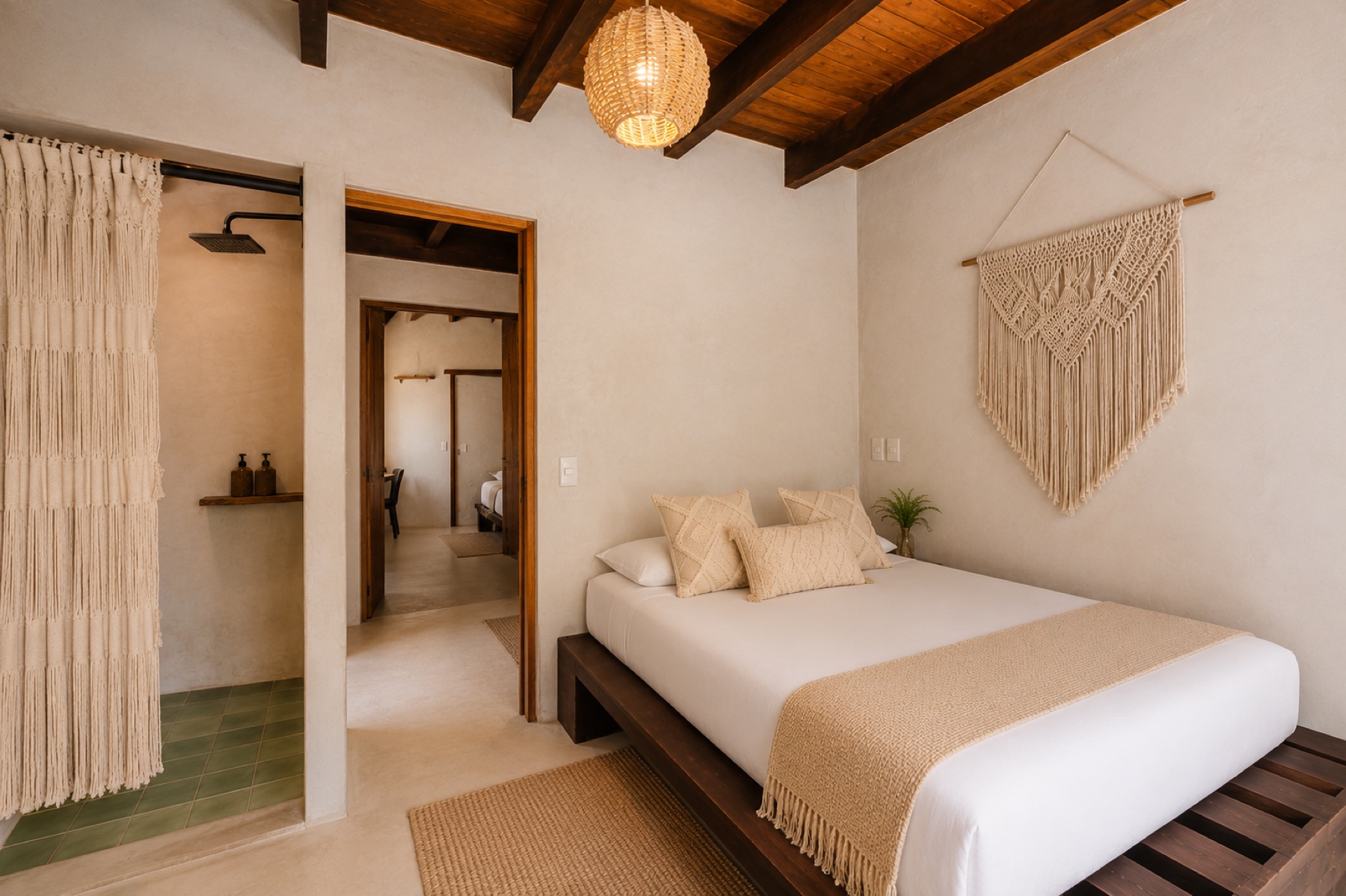 Guest room at Amansala