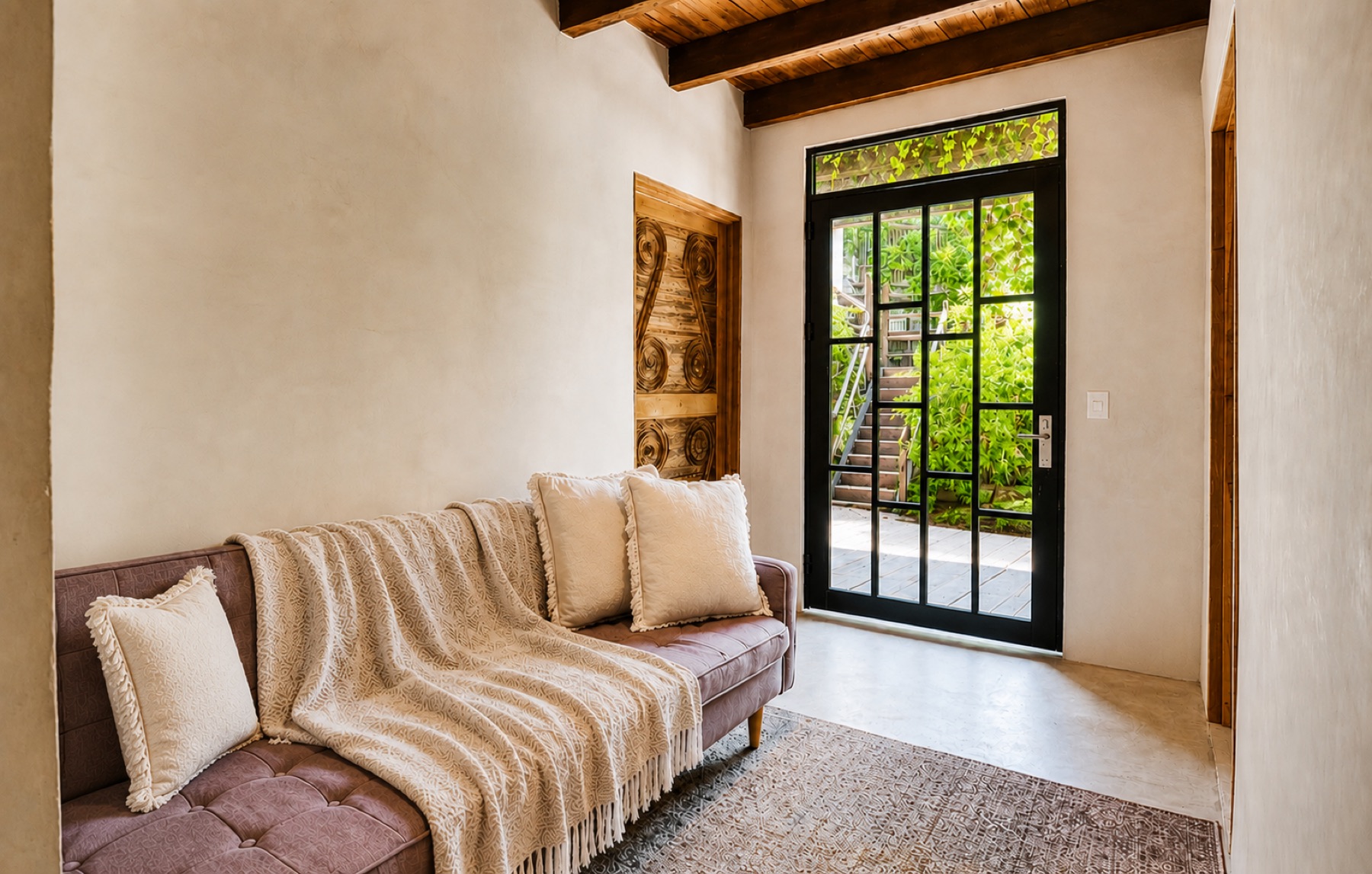 Jungle Casita living room