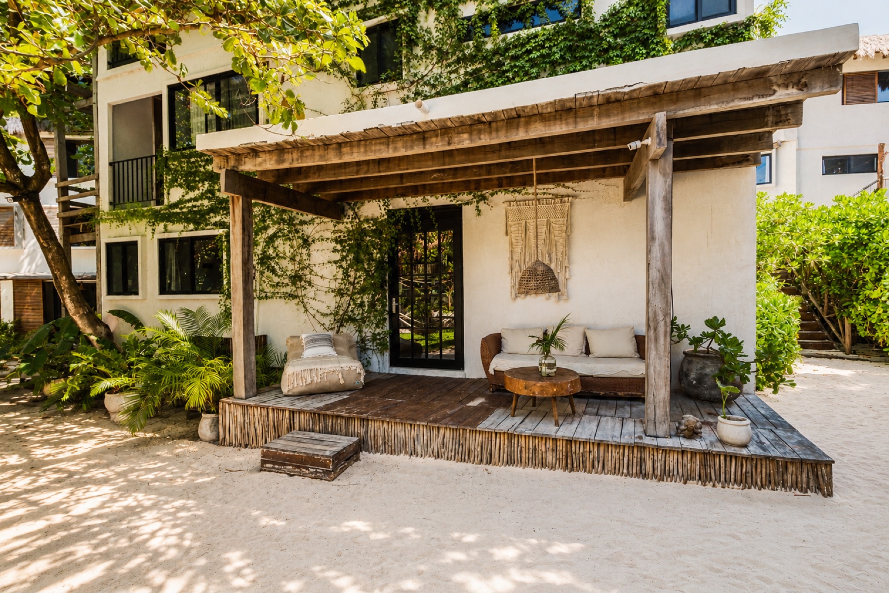 Jungle Casita terrace