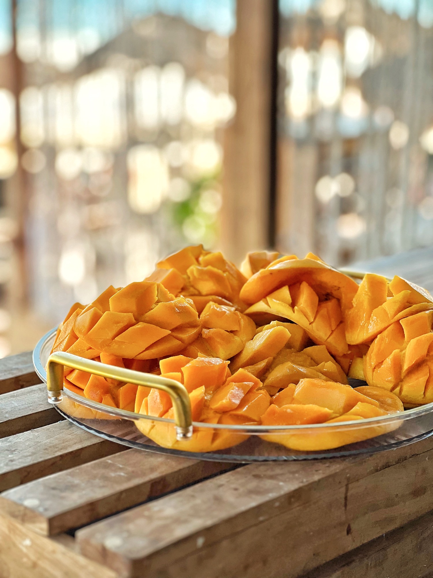 Fresh mangoes at Amansala
