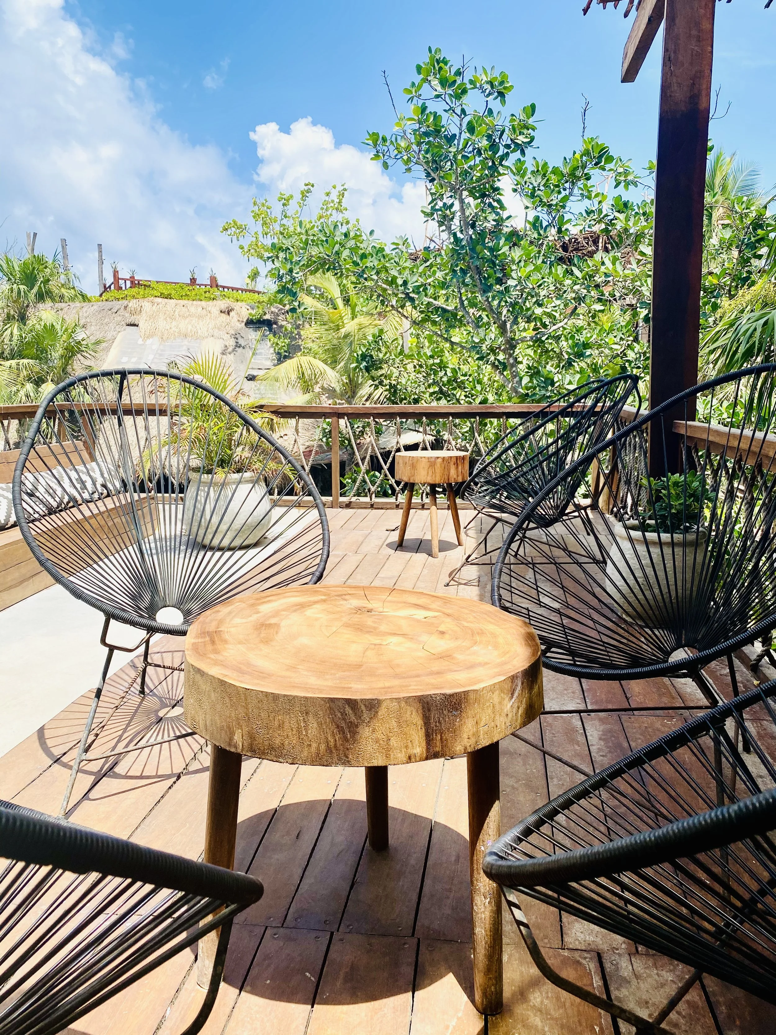 Mojave rooftop terrace Tulum