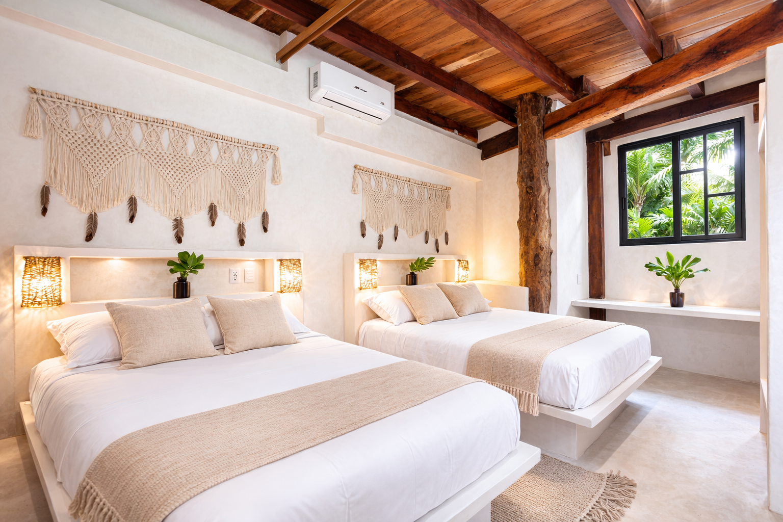 Casa Shanti double bedroom