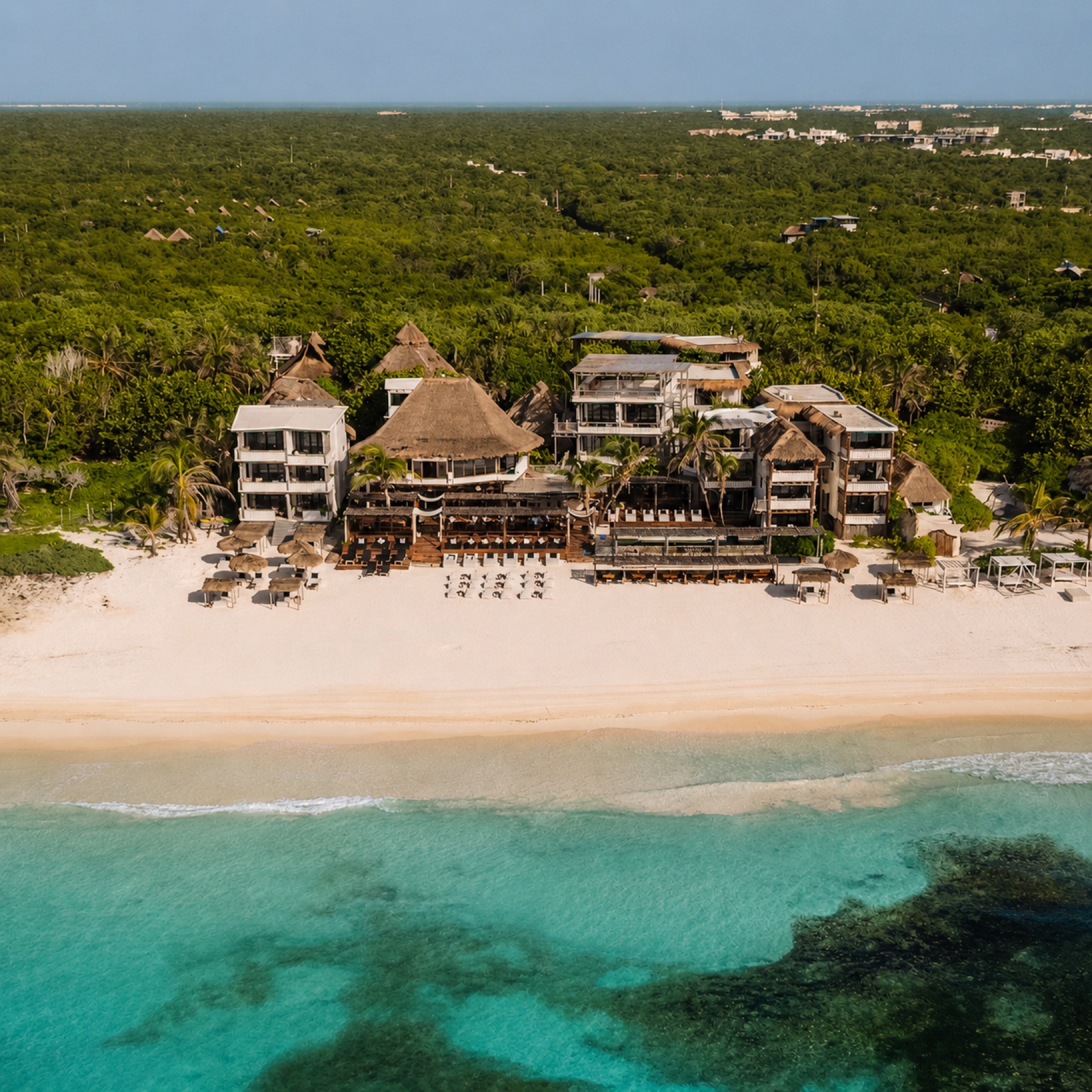 Amansala today — aerial view
